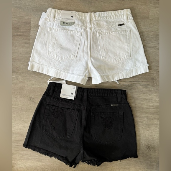Two pairs of Kancan Jean shorts - Picture 2 of 6
